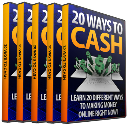 Product picture 20 Ways To Cash In Online For Mega Bucks